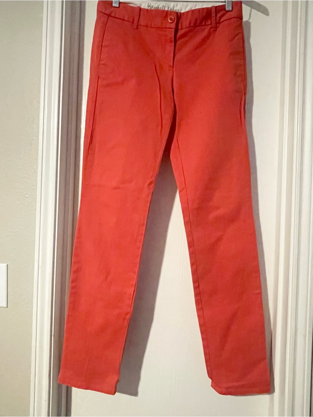 J. Crew Coral Bennett Casual Ankle Chino Cotton Stretch Pants 2